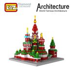 Russia ST Saint Basil's Cathedral LOz blocks
