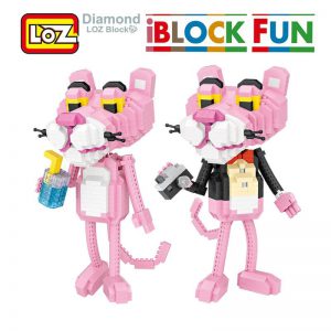 iBlock Fun Pink Panther lovely Leopard