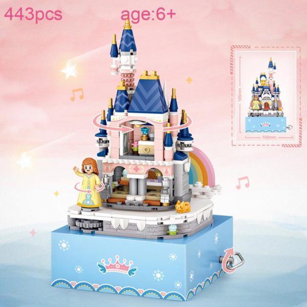 LOZ Mini Princess Castle Music Box Official LOZ BLOCKS STORE