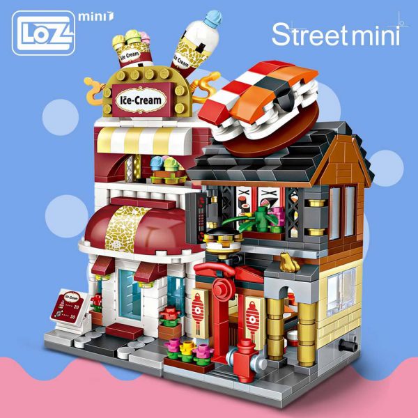 LOZ Mini Blocks Series Mini Street Model Official LOZ BLOCKS STORE