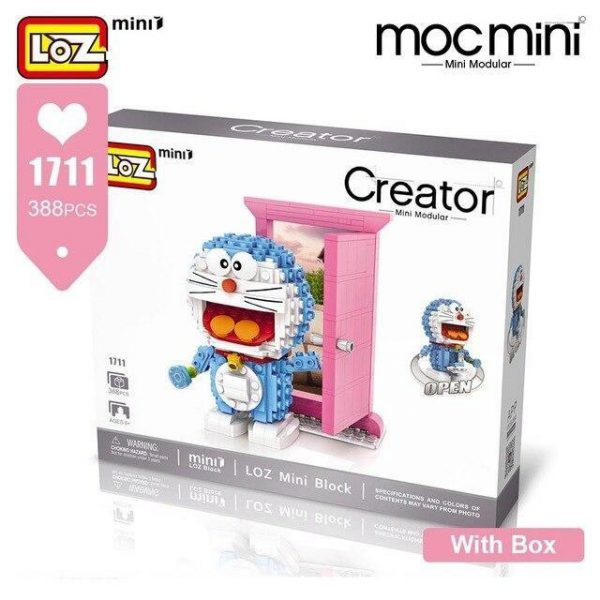 LOZ Mini Blocks Doraemon Brick Headz Official LOZ BLOCKS STORE