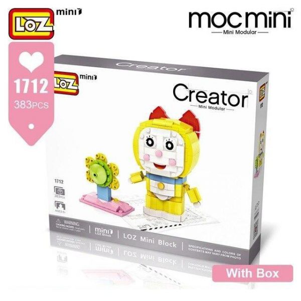 LOZ Mini Blocks Doraemon Brick Headz Official LOZ BLOCKS STORE