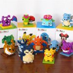 LNO POKEMON Building Blocks Action Figure Granules Official LOZ BLOCKS STORE