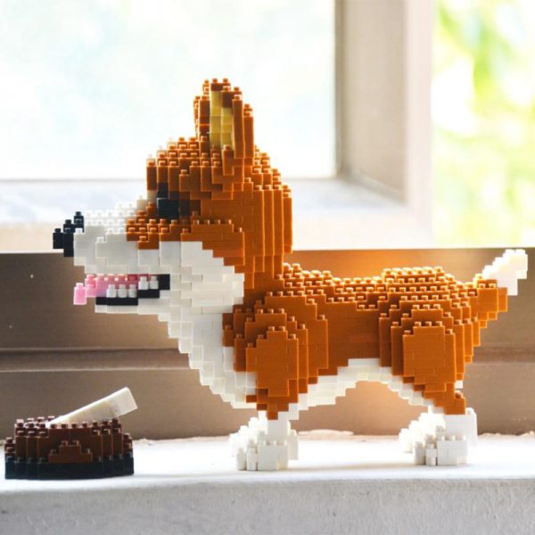 Balody 16043 Animal Welsh Corgi Dog Official LOZ BLOCKS STORE