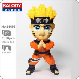 Balody 16093 Anime Naruto Hokage Uzumaki Official LOZ BLOCKS STORE