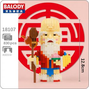 Balody 18107 China Immortal The God of Longevity Official LOZ BLOCKS STORE