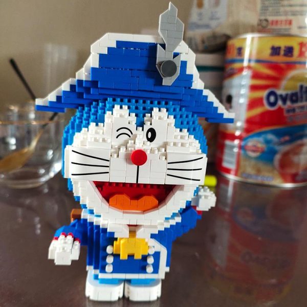 Balody 16135 Anime Doraemon Cat Robot Soldier Official LOZ BLOCKS STORE