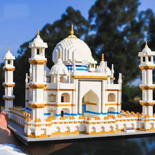 Balody 16067 Taj Mahal Palace World Famous Architecture Official LOZ BLOCKS STORE
