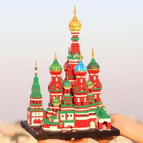 Balody 16066 Saint Basil's Cathedral World Architecture Official LOZ BLOCKS STORE
