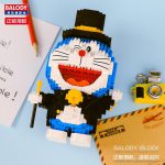 Balody 16132 Anime Doraemon Cat Robot Gentleman Official LOZ BLOCKS STORE