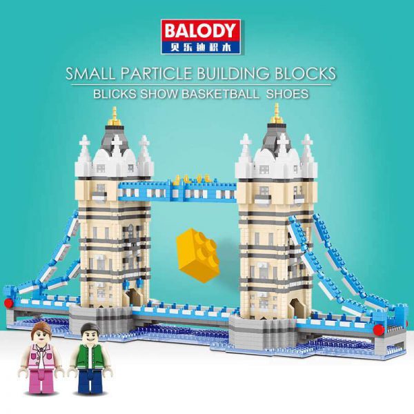 Balody London Bridge World Architecture Official LOZ BLOCKS STORE