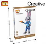 LOZ Diamond Blocks Assembly Fox Rabbit Official LOZ BLOCKS STORE