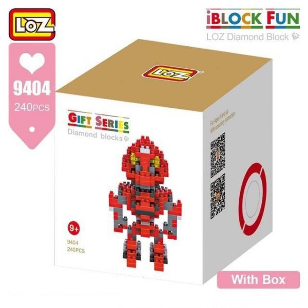 LOZ Diamond Blocks Micro Robot Figure Official LOZ BLOCKS STORE