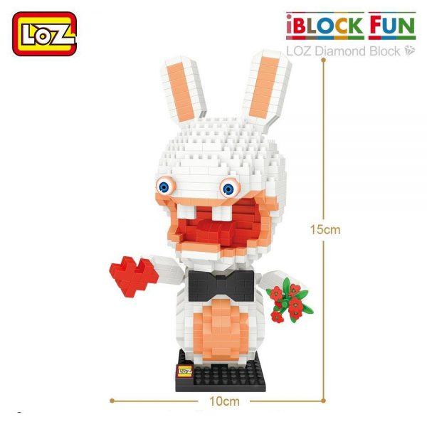 LOZ Diamond Blocks Rabbit Doll Official LOZ BLOCKS STORE