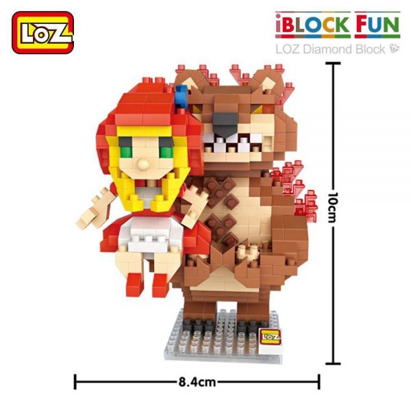 LOZ Diamond Blocks Annie Figure Official LOZ BLOCKS STORE