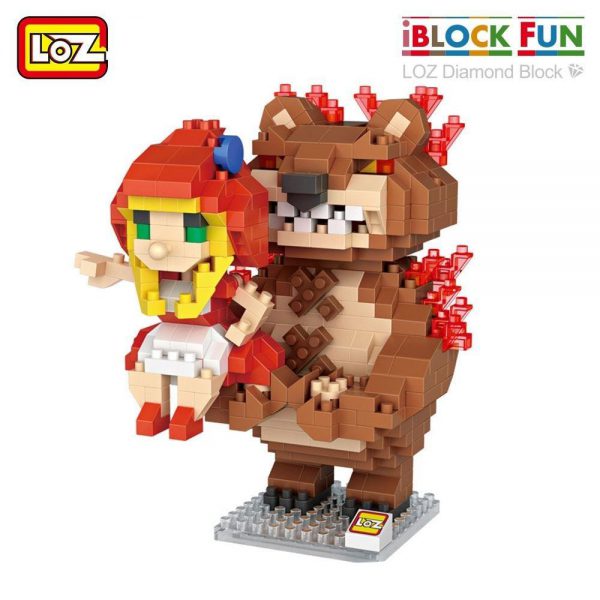 LOZ Diamond Blocks Annie Figure Official LOZ BLOCKS STORE