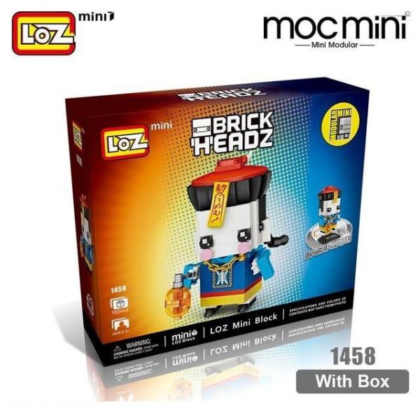 LOZ Mini Blocks Movie Characters Headz Toys Official LOZ BLOCKS STORE