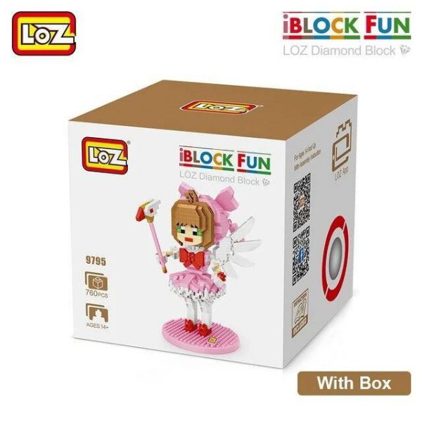 LOZ Diamond Blocks Magical Girl Official LOZ BLOCKS STORE
