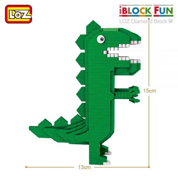 LOZ Diamond Blocks Cartoon Dinosaur Figure Official LOZ BLOCKS STORE