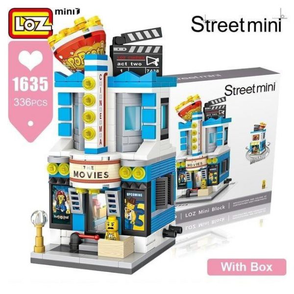 LOZ Mini Bricks Gaming Room Candy Shop Toy Store Official LOZ BLOCKS STORE