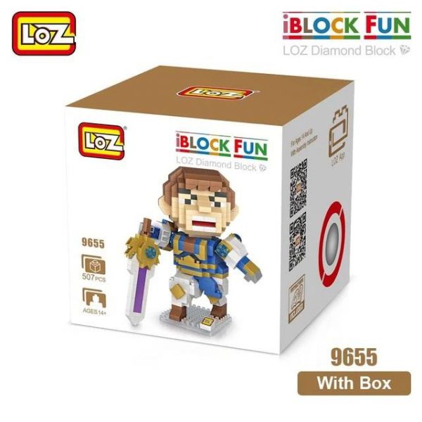 LOZ Diamond Blocks Annie Figure Official LOZ BLOCKS STORE