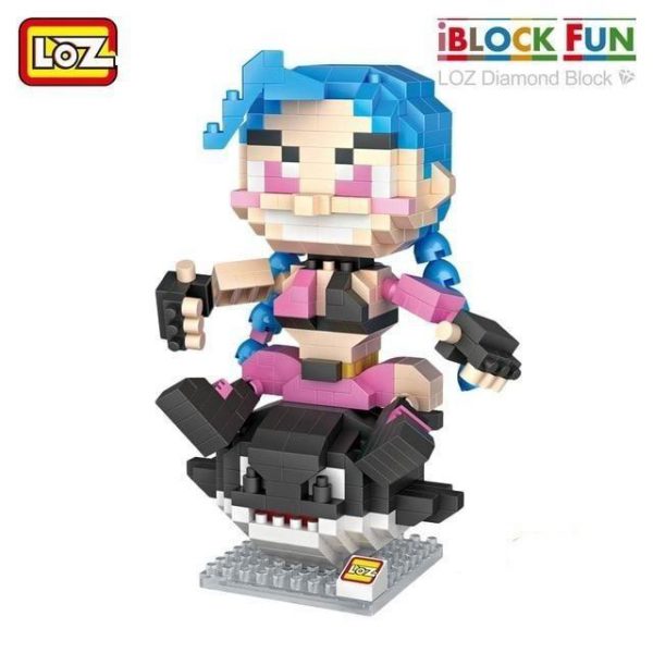 LOZ Diamond Blocks Annie Figure Official LOZ BLOCKS STORE