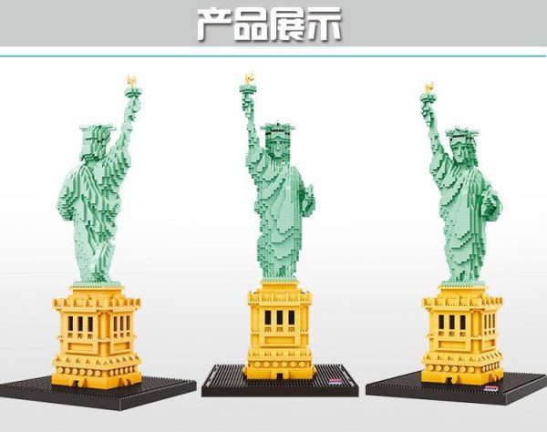 Balody Statue of Liberty National Monument World Architecture Official LOZ BLOCKS STORE