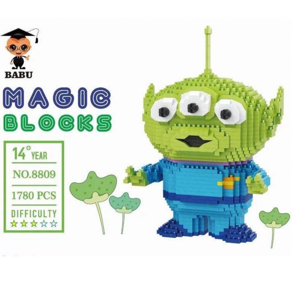 Babu 8809 Little Green Men Jumbo - LOZ™ MINI BLOCKS