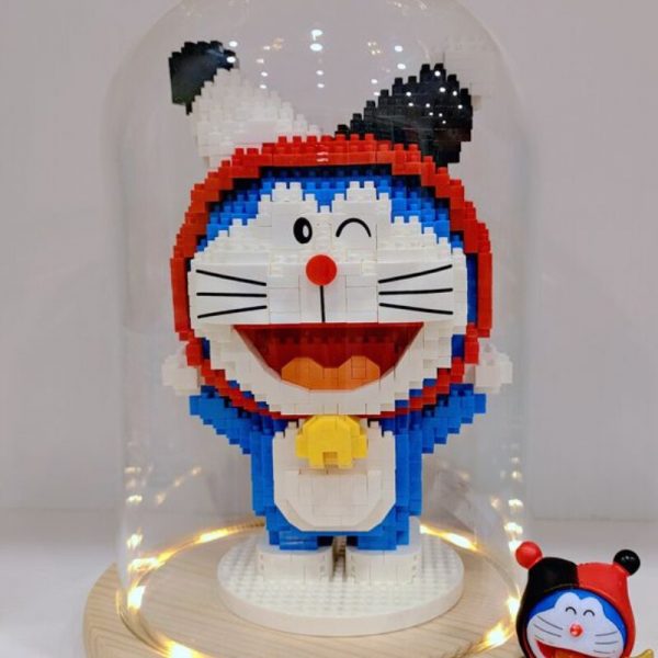Balody 16227 Zodiac Anime Doraemon Gemini Cat Robot Animal Pet Model Mini Diamond Blocks Bricks Building 4 - LOZ™ MINI BLOCKS