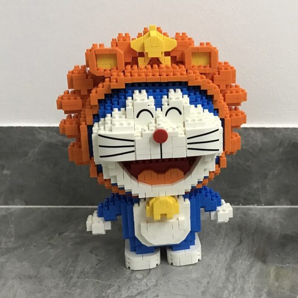Balody 16229 Zodiac Anime Doraemon Leo Cat Robot Animal Pet 3D Model Mini Diamond Blocks Bricks 1 - LOZ™ MINI BLOCKS