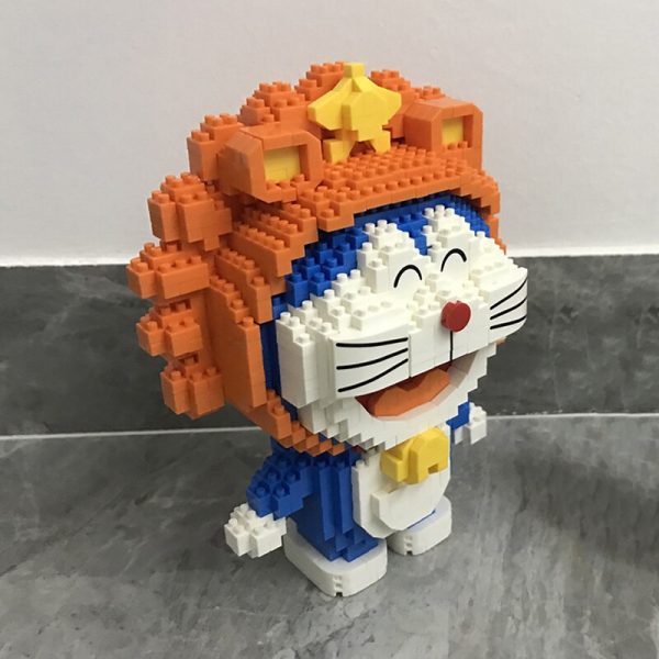 Balody 16229 Zodiac Anime Doraemon Leo Cat Robot Animal Pet 3D Model Mini Diamond Blocks Bricks 2 - LOZ™ MINI BLOCKS