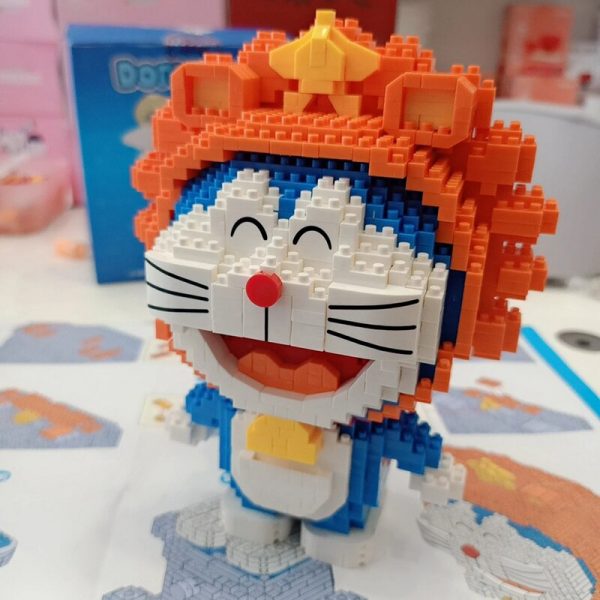 Balody 16229 Zodiac Anime Doraemon Leo Cat Robot Animal Pet 3D Model Mini Diamond Blocks Bricks 5 - LOZ™ MINI BLOCKS