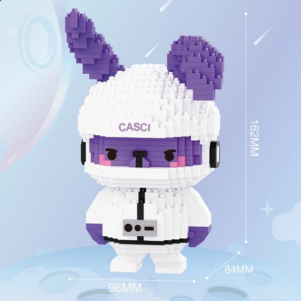 Balody 16289 Space Adventure Rabbit Astronaut Animal World Model DIY Mini Diamond Blocks Bricks Building Toy 3 - LOZ™ MINI BLOCKS
