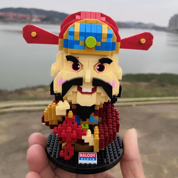 Balody 18108 China Legend God of Happiness Chinese Knot 3D Model DIY Mini Diamond Blocks Bricks 1 - LOZ™ MINI BLOCKS
