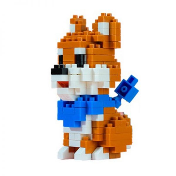 Balody 18248 2 Animal World Shiba Breed Dog Pet Scarf 3D Model DIY Mini Diamond Blocks 5 - LOZ™ MINI BLOCKS