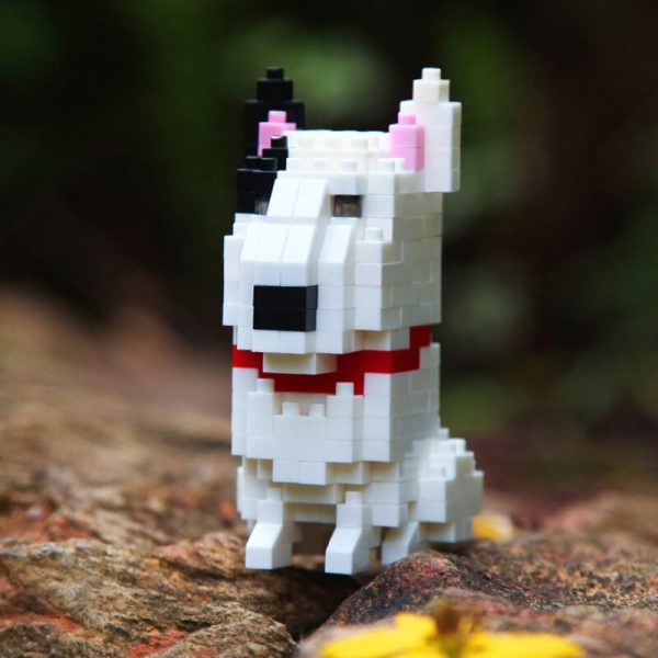 Balody 18248 3 Animal World Pit Bull Terrier Dog Pet 3D Model DIY Mini Diamond Blocks 1 - LOZ™ MINI BLOCKS