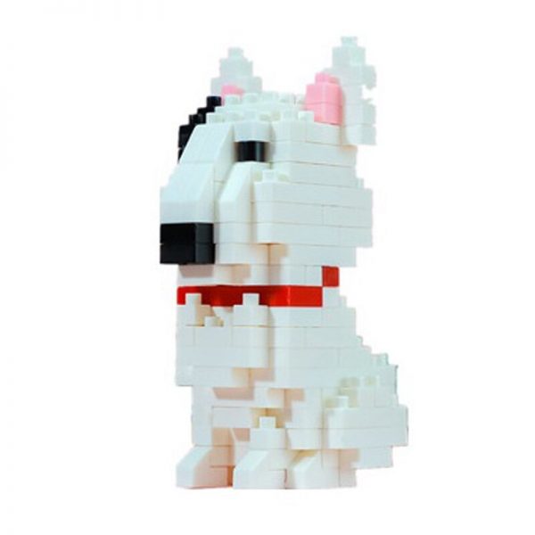 Balody 18248 3 Animal World Pit Bull Terrier Dog Pet 3D Model DIY Mini Diamond Blocks 3 - LOZ™ MINI BLOCKS