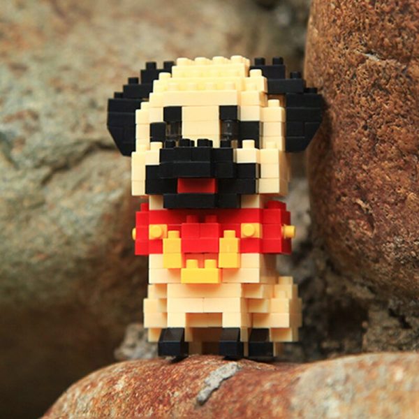 Balody 18248 4 Animal World French Bulldog Dog Pet Bell 3D Model DIY Mini Diamond Blocks 1 - LOZ™ MINI BLOCKS