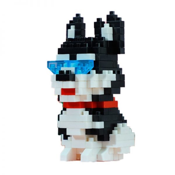 Balody 18248 5 Animal World Siberian Husky Dog Sit Pet 3D Model DIY Mini Diamond Blocks 4 - LOZ™ MINI BLOCKS