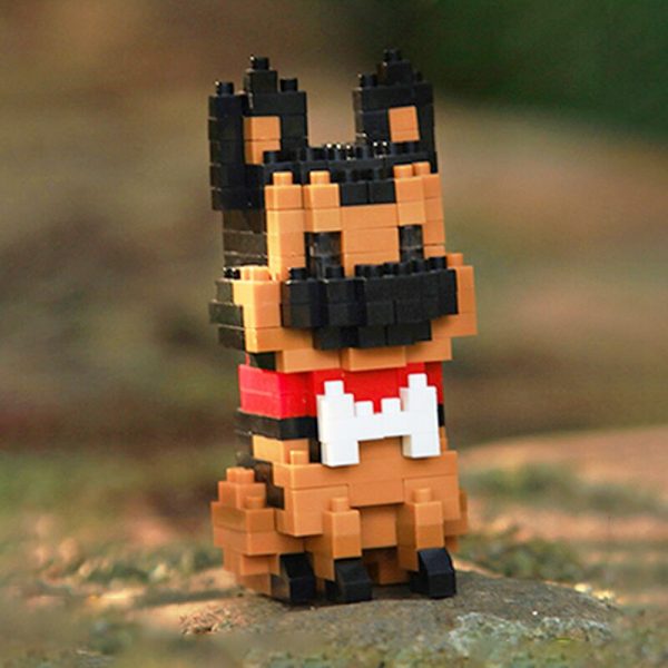 Balody 18248 7 Animal World Wolfhound Wolf Dog Pet Bone 3D Model DIY Mini Diamond Blocks 1 - LOZ™ MINI BLOCKS
