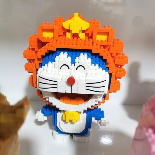 Balody Doraemon Constellations Cat Aries Taurus Gemini Leo Virgo Cancer Animal 3D Mini Diamond Blocks Bricks 5 - LOZ™ MINI BLOCKS