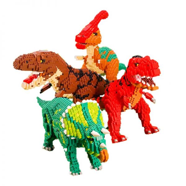 Balody Jurassic Dinosaur Tyrannosaurus Torvosaurus Parasaurolophus Mini Diamond Blocks Bricks Building Toy for Children no Box 5 - LOZ™ MINI BLOCKS