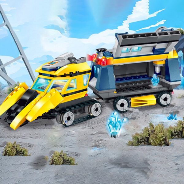 Enlighten 2406 Kyanite Squad Force Truck Train Vehicle Tank Subway Explore Mini Blocks Bricks Building Toy 3 - LOZ™ MINI BLOCKS