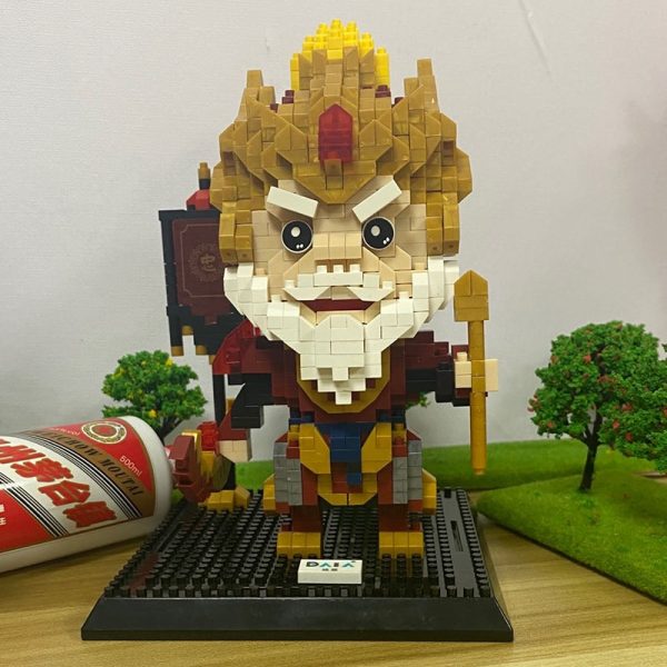 HC China Ancient Three Kingdoms Hero General Warrior 3D Model DIY Mini Diamond Blocks Bricks Building 5 - LOZ™ MINI BLOCKS