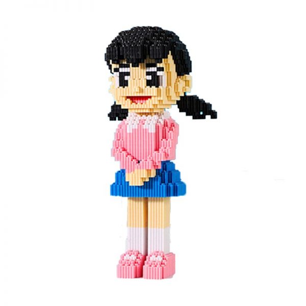 HCP 8810 Anime Doraemon Minamoto Shizuka School Girl Model Mini Magic Blocks Bricks Building Toy for 2 - LOZ™ MINI BLOCKS