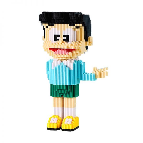 HCP 8812 Anime Doraemon Honekawa Suneo School Boy Model DIY Mini Magic Blocks Bricks Building Toy 3 - LOZ™ MINI BLOCKS