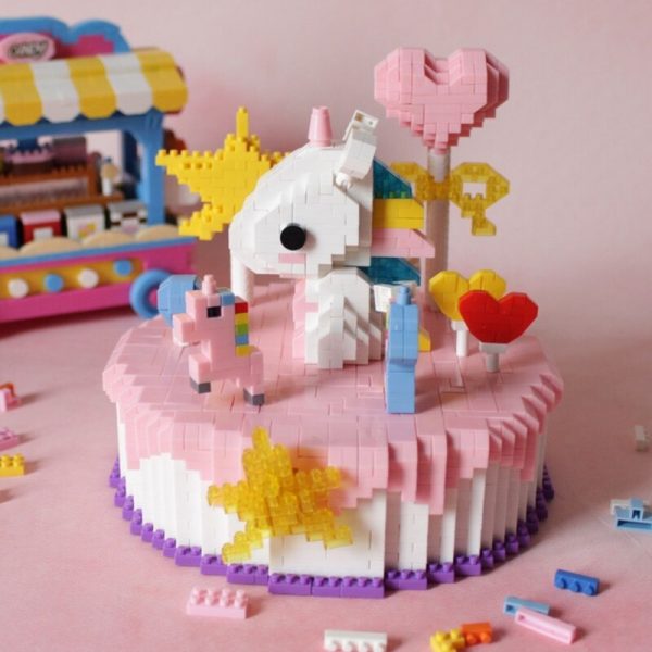 HSANHE 8624 Pink Cake 6 - LOZ™ MINI BLOCKS