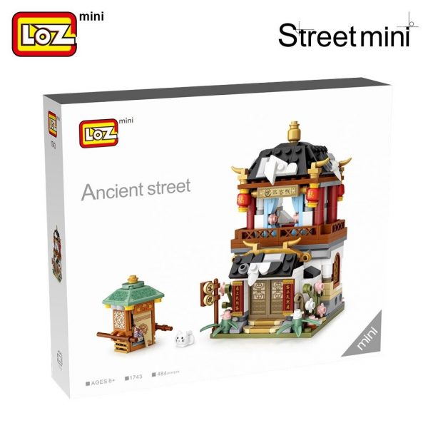 LOZ 1741 1744 Ancient Winter China Street 2 - LOZ™ MINI BLOCKS