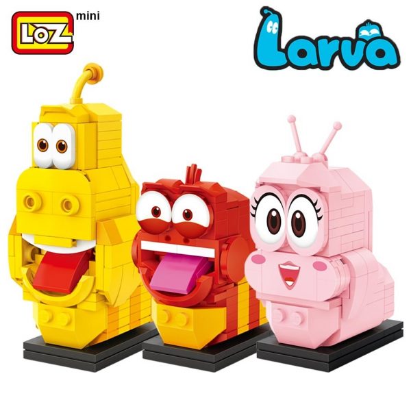 LOZ 4105 Larva Hilarious Bugs 3 - LOZ™ MINI BLOCKS