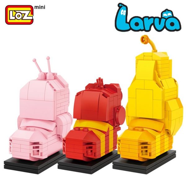 LOZ 4105 Larva Hilarious Bugs 4 - LOZ™ MINI BLOCKS